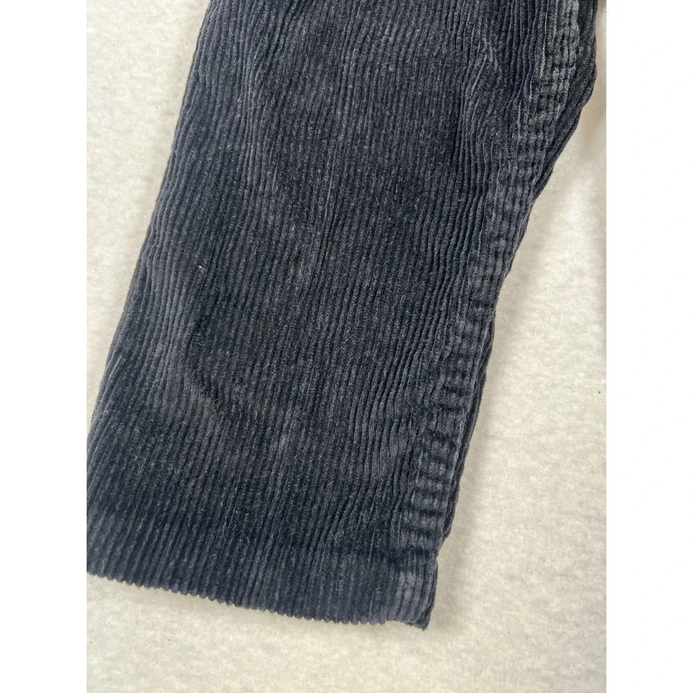 Vintage Oshkosh‎ Size 4T Black Corduroy Vestbak Pants  Talon Zip Rare